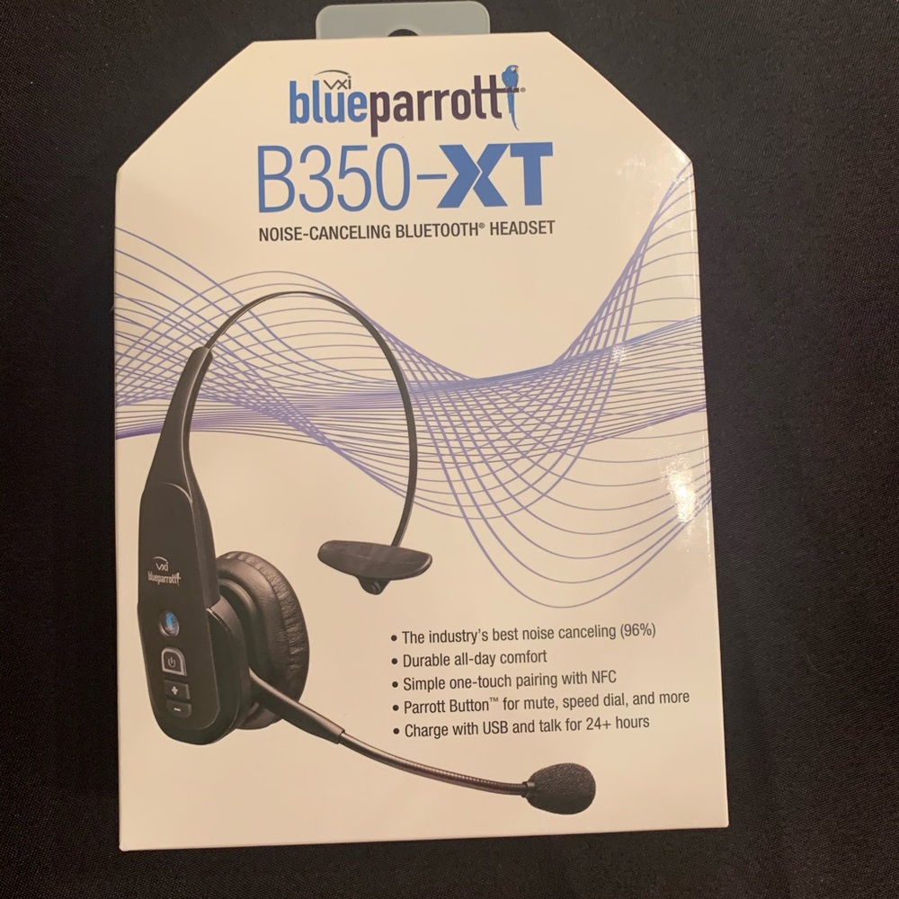 BlueParrott Noise-Canceling Bluetooth Headset